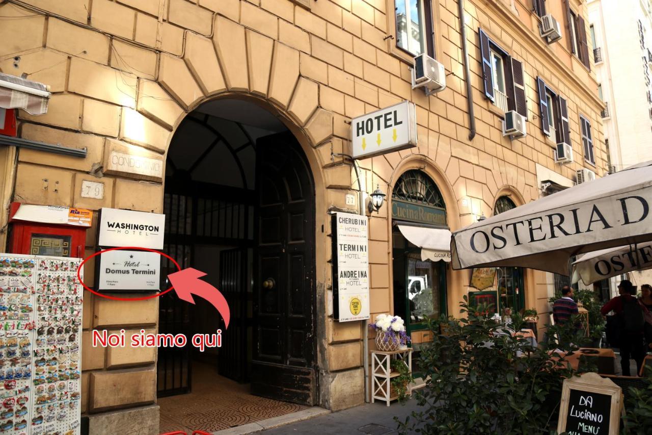 Hotel Domus Termini Roma Exterior foto